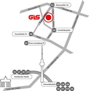 Lageplan GLS